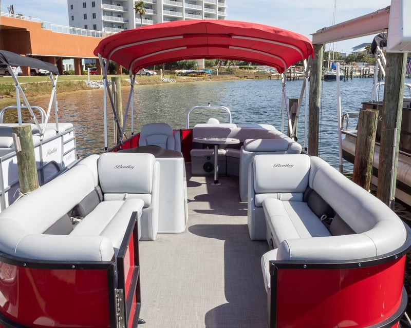 Pensacola Beach Tritoon Boat Rental