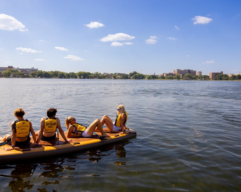 3-Hour Paddlecraft Rental on Lake Monona