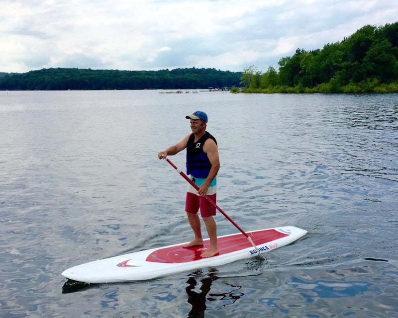 Stand-Up Paddleboard Rental on Lake Wallenpaupack