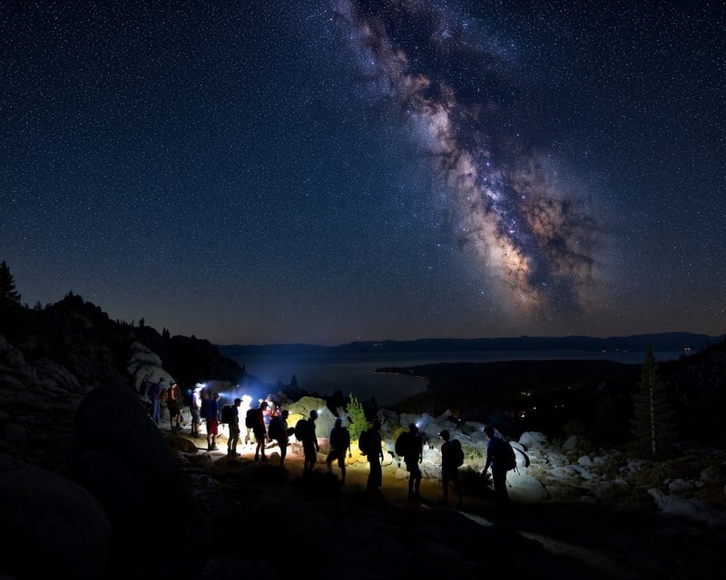 Guided Stargazing Night Hike in South Lake Tahoe