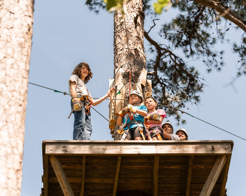 6-Line Zipline Tour in LaRue
