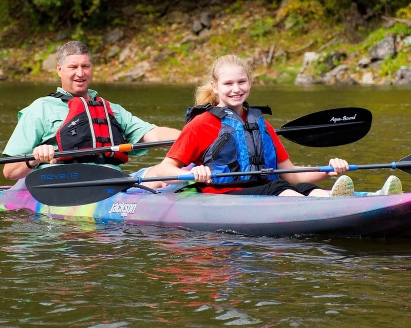 Half-Day Tandem Kayak Float from Powhatan State Park