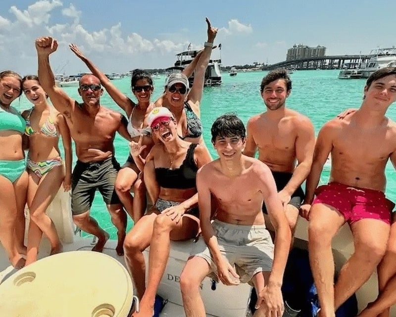 Private Full-Day 45' Hatteras Yacht Charter in Destin