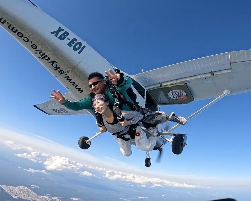 Jungle Skydiving Jump Near Cancun