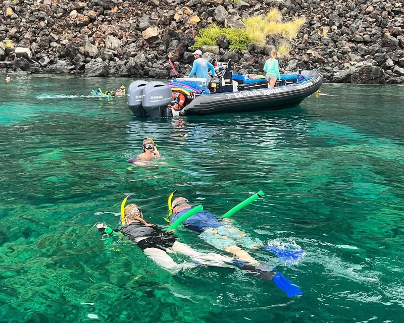 Zodiac Raft Snorkel Tour to Kealakekua Bay & Sea Caves