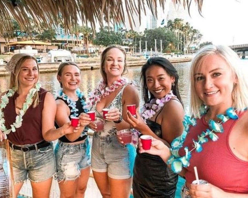 Private Tiki Bar Hop Cruise Along the Tampa Riverwalk