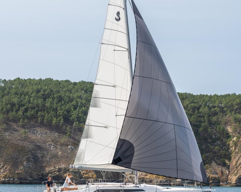Day or Multi-Day 37' Sailboat Charter in Marina del Rey