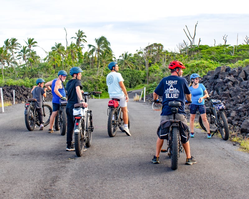 Fat Tire E-Bike Tour of Kalapana & Volcanoes National Park