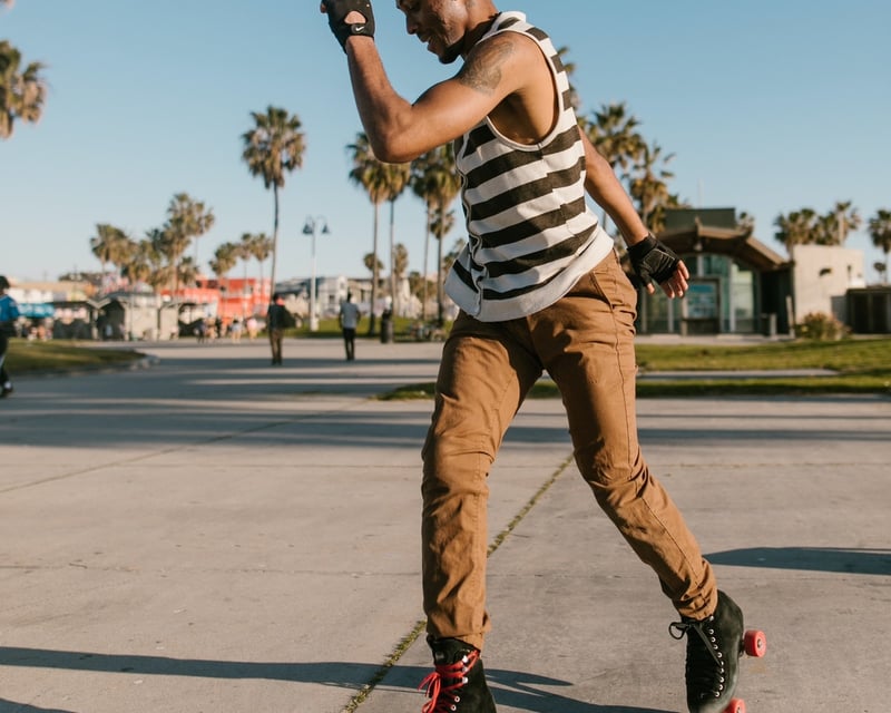 Full-Day Quad Roller Skate Rental in Pacific Beach