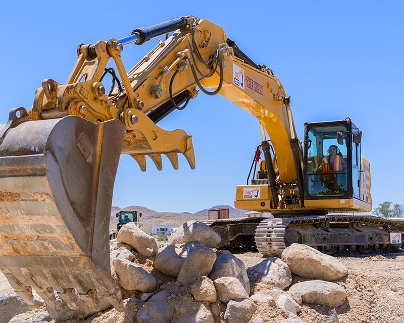 Heavy Equipment Dig Experience on The Hulk in Las Vegas