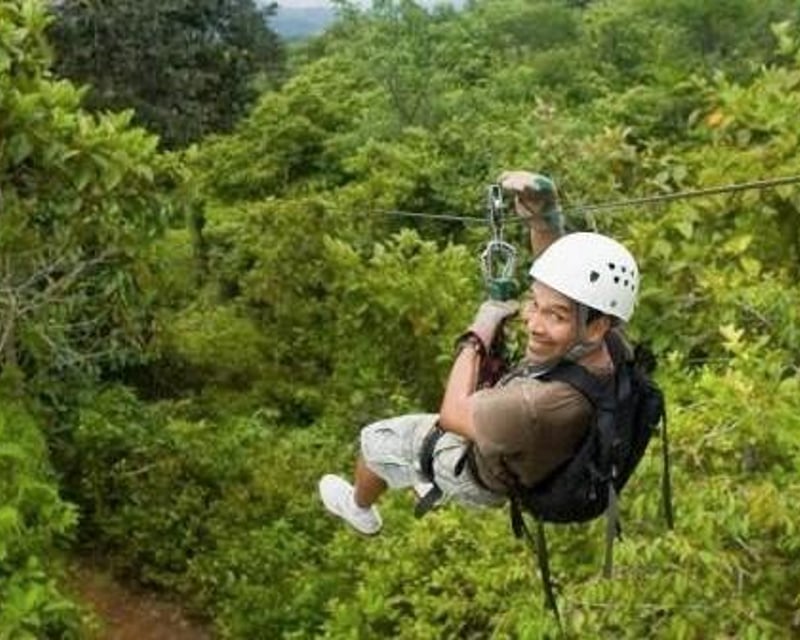 Zipline & Hiking Tour in El Yunque Rainforest