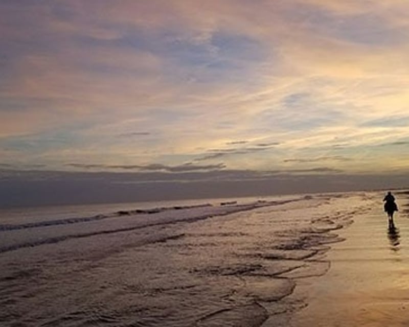 Private Proposal Sunset Horseback Ride in North Myrtle Beach
