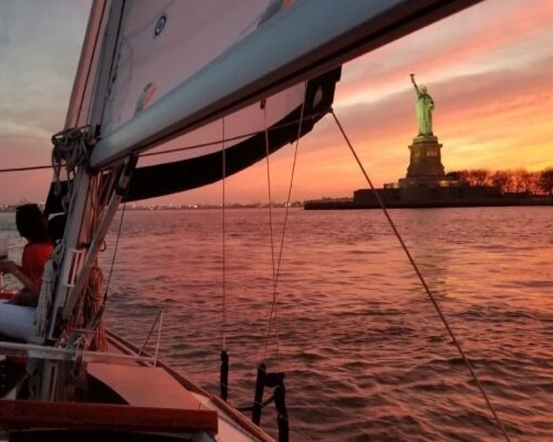Sunset Sailing Charter in New York Harbor