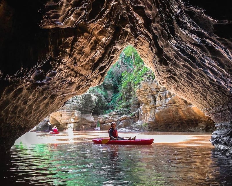 Underground River Cave Kayaking Tour in Utuado