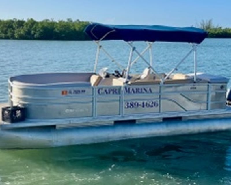 Pontoon Boat Rental From Isles of Capri Marina