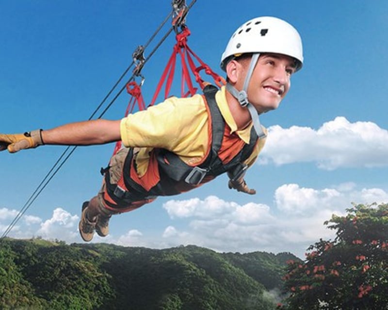 The Beast Superman Zipline at Toro Verde Adventure Park