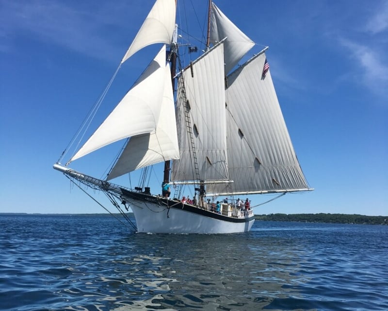 Sail Grand Traverse Bay Fall Flavors Cruise