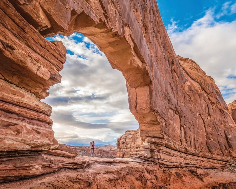 Moab Jeep Arch Guided Canyoneering Tour