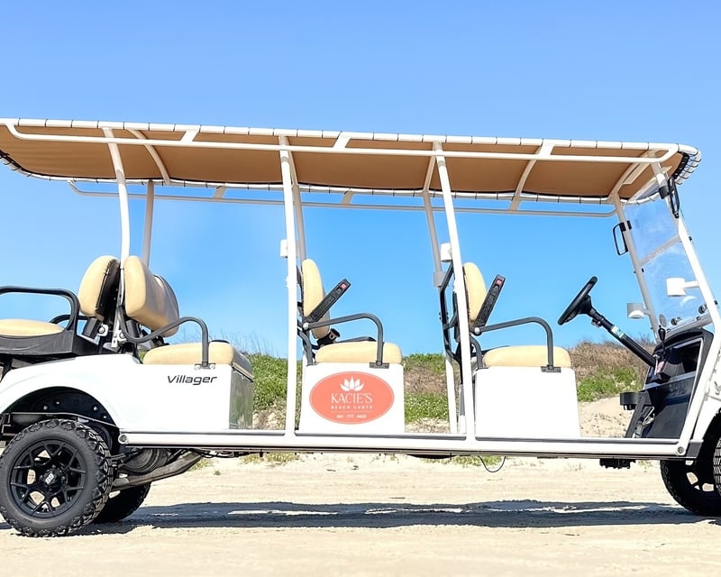 Port Aransas 8-Seat Golf Cart Rental