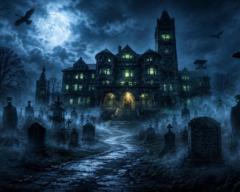 Haunted House at Historic Preston Castle in Ione