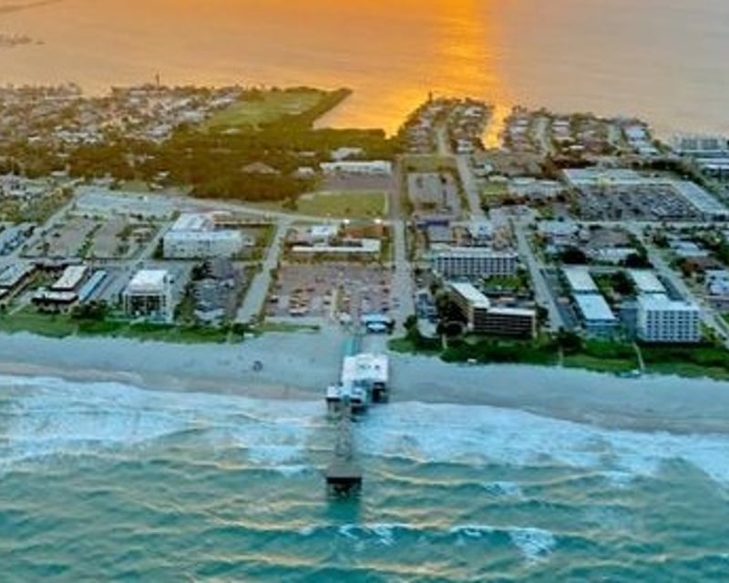 Private Port & Beach Helicopter Tour in Port Canaveral