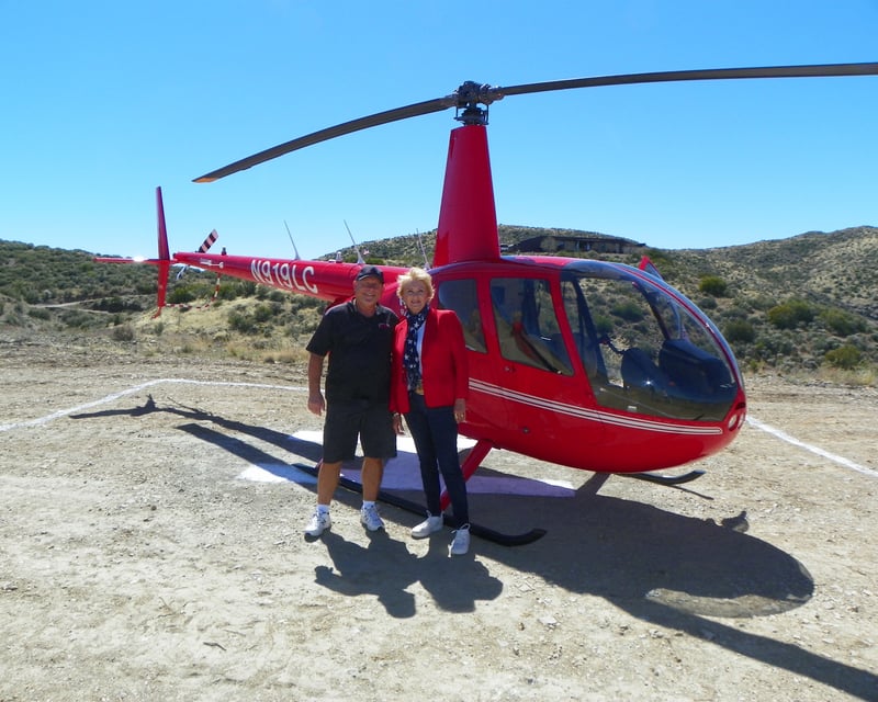 Gold Mine Jeep & Helicopter Tour in Tonto National Forest
