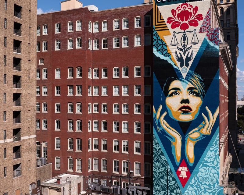 Philadelphia Mural Walking Tour of Independence Icons