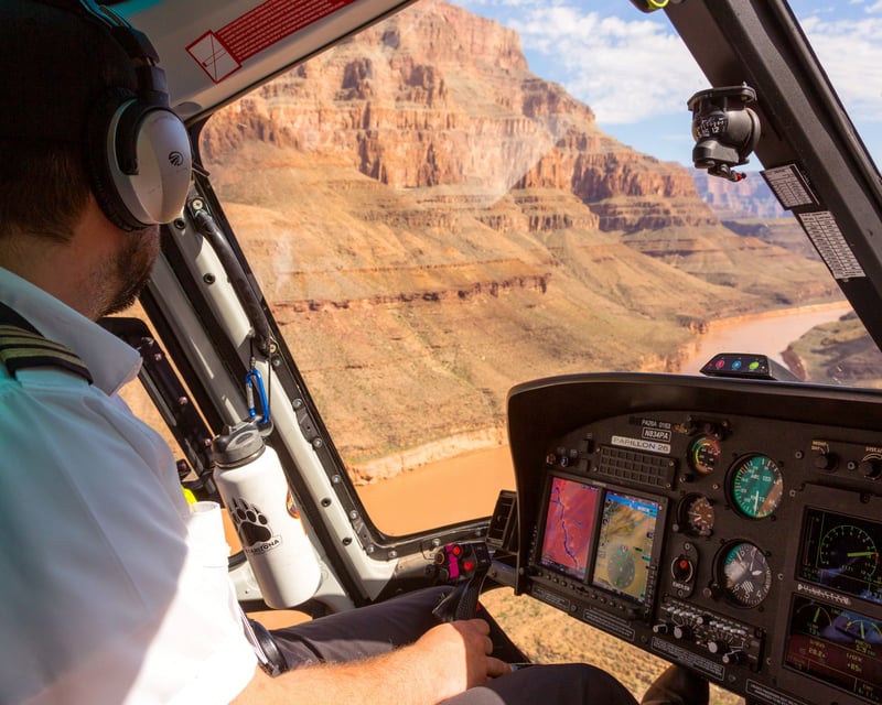 Grand Canyon Helicopter Landing & Black Canyon Rafting