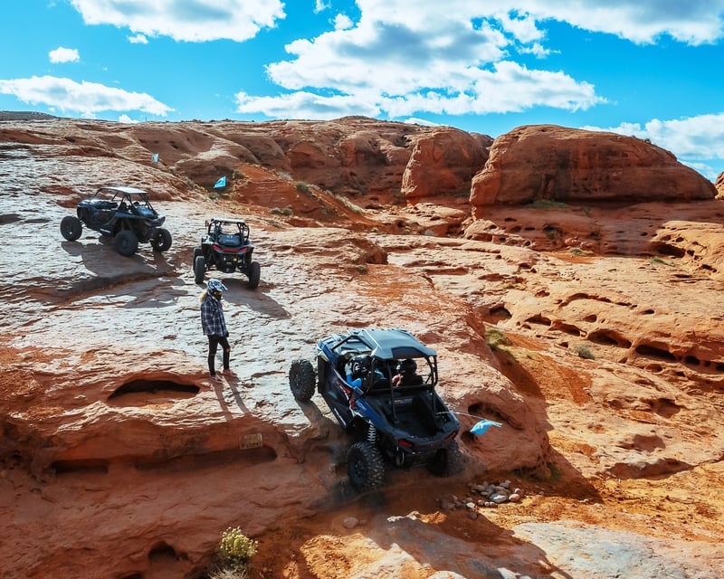 UTV Rock Crawling Tour in Sand Hollow