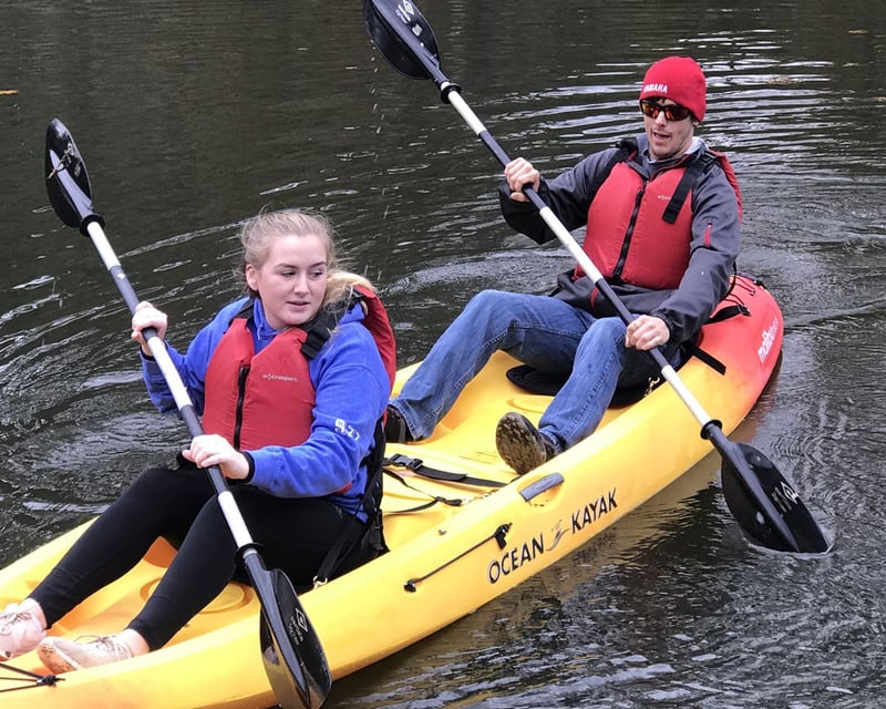 Double Kayak Rental on Castle Rock Lake