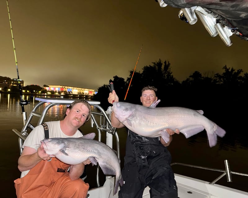 Private Potomac Night Fishing Charter in Washington DC