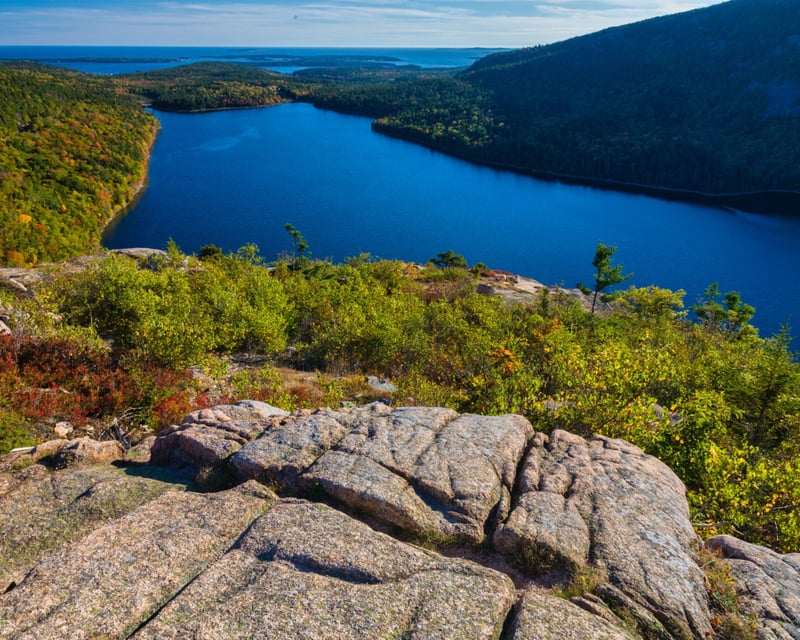 Morning Hike to the Beehive in Acadia National Park
