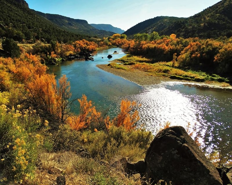 Scenic Rafting Float in Rio Grande Del Norte