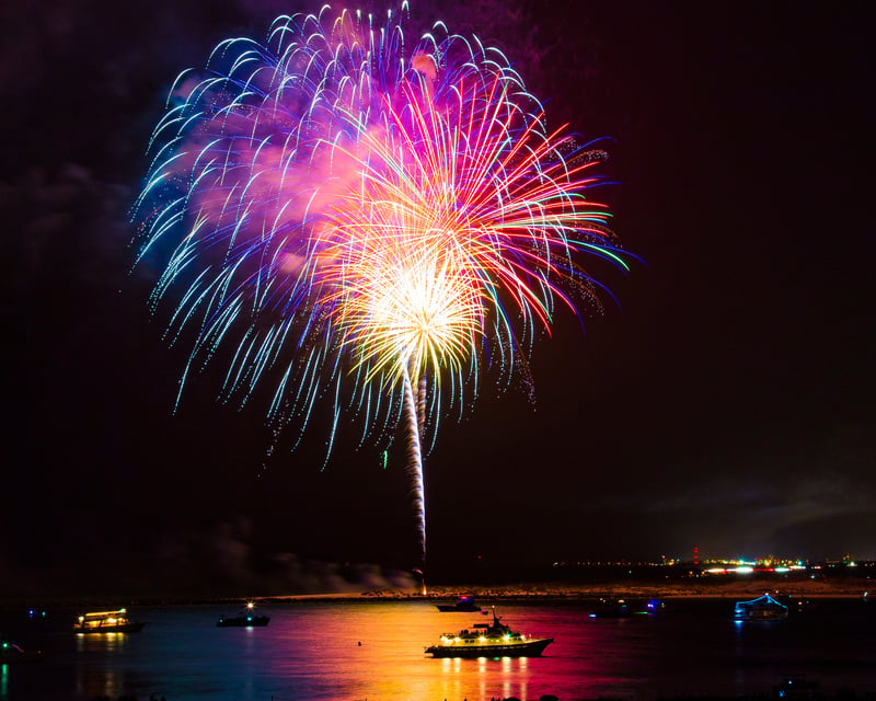 Private Sunset & Fireworks Cruise in Fort Walton Beach
