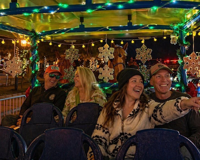Guided Nights of Lights Tour in St. Augustine