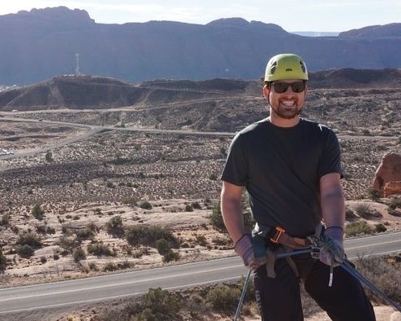 Guided Rappelling Tour in Canyonlands