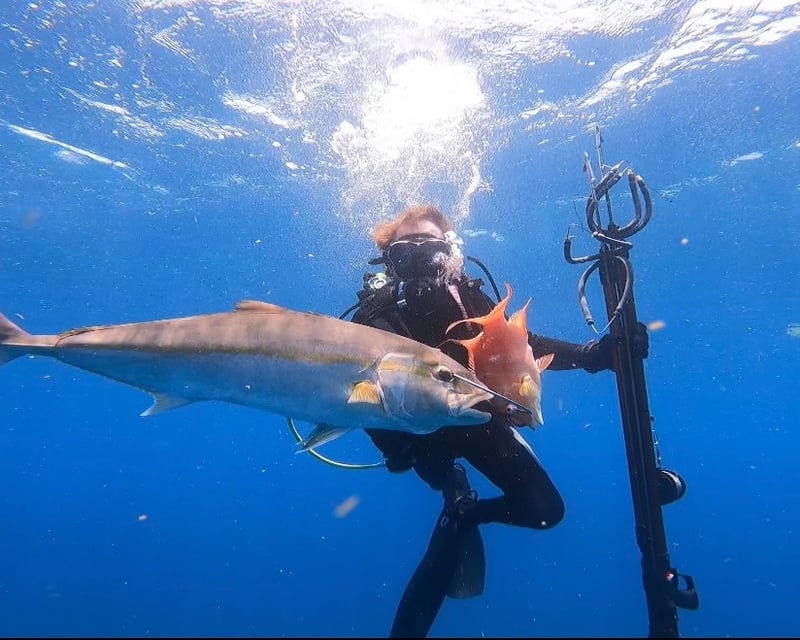 Free-Dive or Scuba Spearfishing Charter in Key West