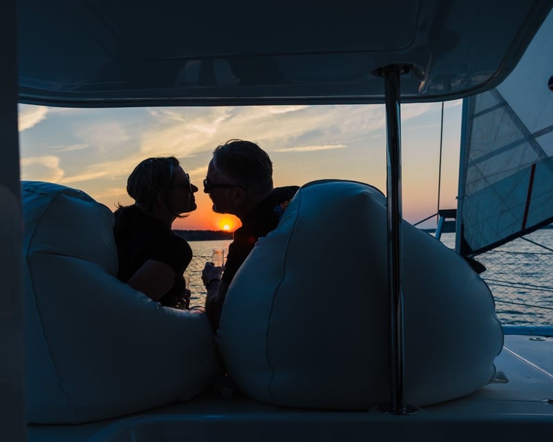 Chesapeake Bay Sunset Champagne Sail in St. Michaels