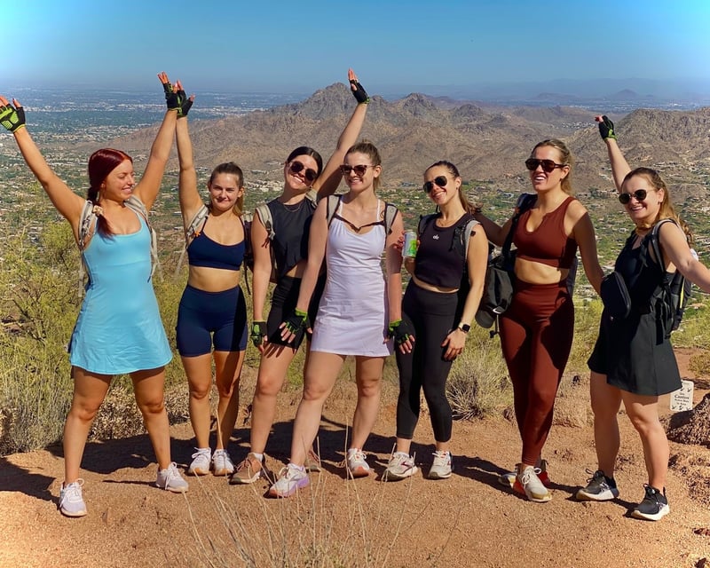 Private Bachelorette Party Hike at Piestewa Peak