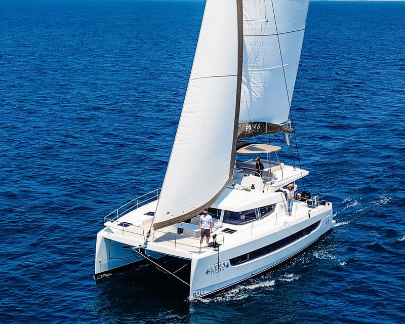 Private 46' Catamaran Charter in Marina del Rey