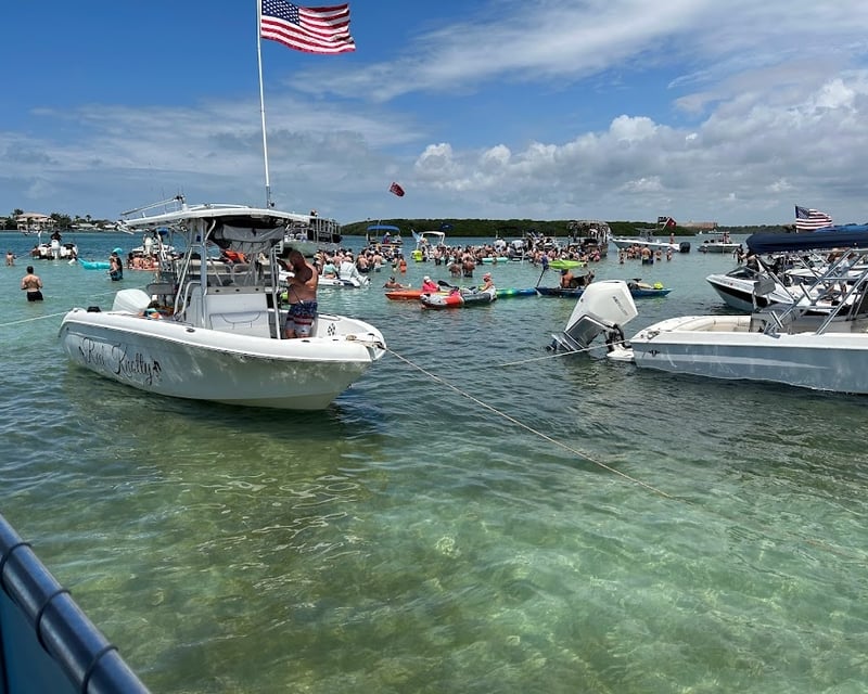 Sandbar Party Catamaran Cruise from John's Pass