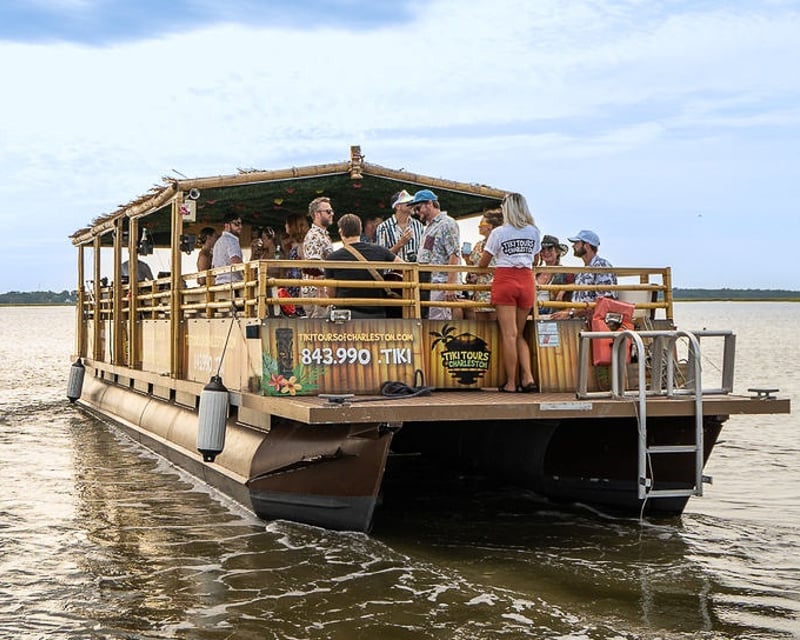 Private Party Boat Cruise & Swim in Charleston