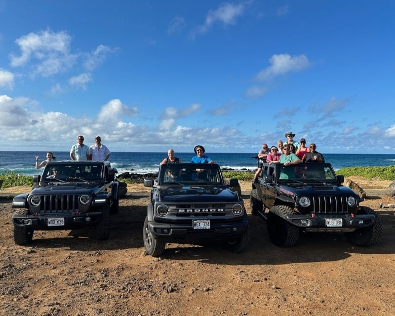 Private Full-Day Oahu Circle Island Jeep Tour