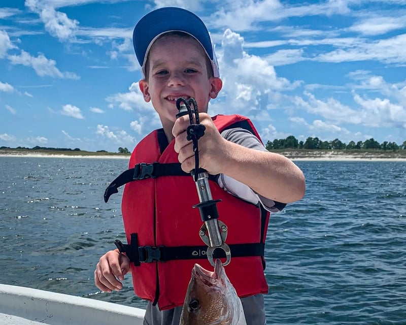 Kids Catch & Release Fishing Charter in Gulf Breeze