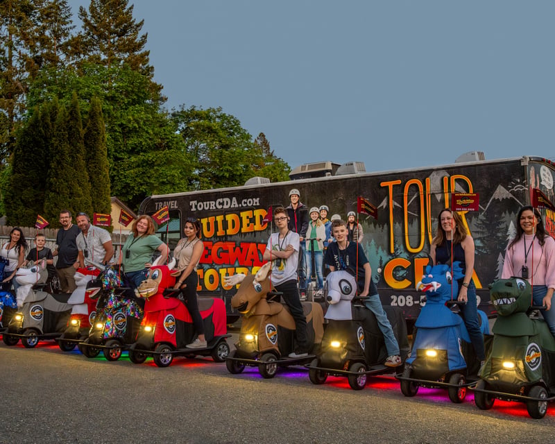 Twilight Rydable Tour in Coeur d'Alene