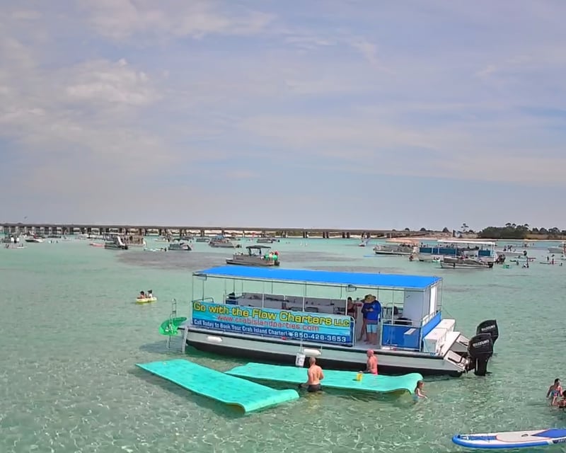 Private Crab Island Charter From Fort Walton Beach
