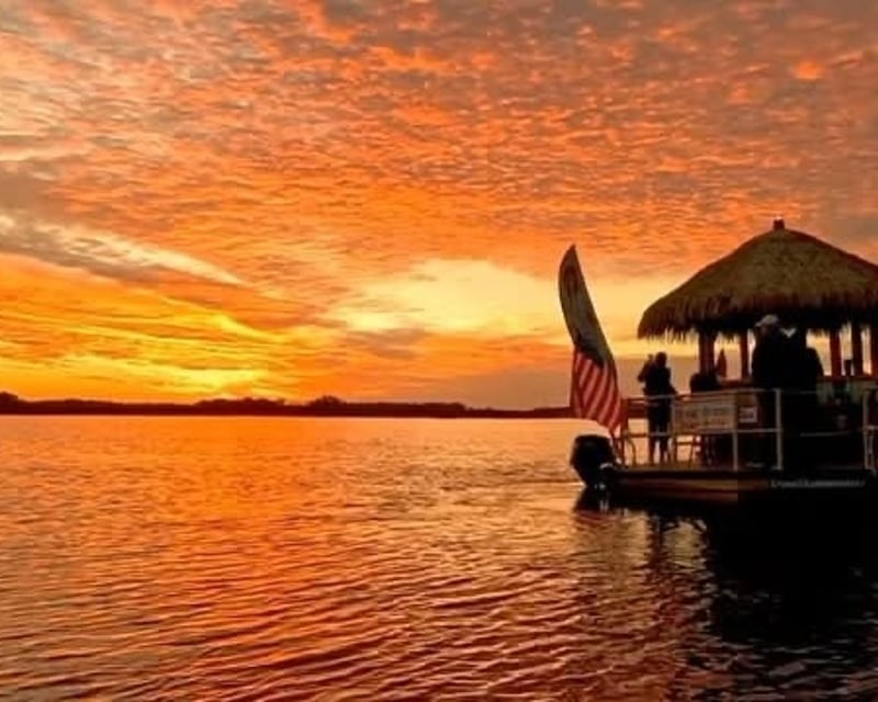 Late Afternoon Tiki Boat Cruise in Crystal River
