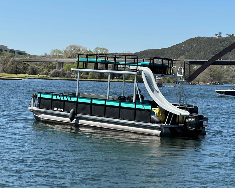 Lake Austin Double-Decker Waterslide Charter