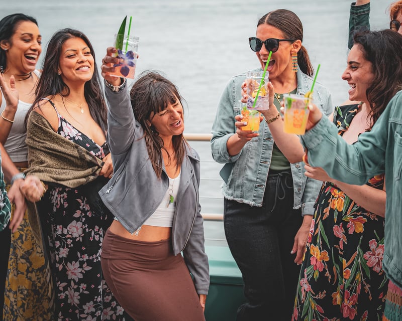 Private Tiki Boat Charter in Marina del Rey