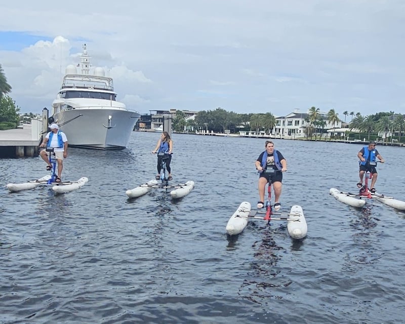 Water Bike Tour of Fort Lauderdale Mangroves & Intracoastal